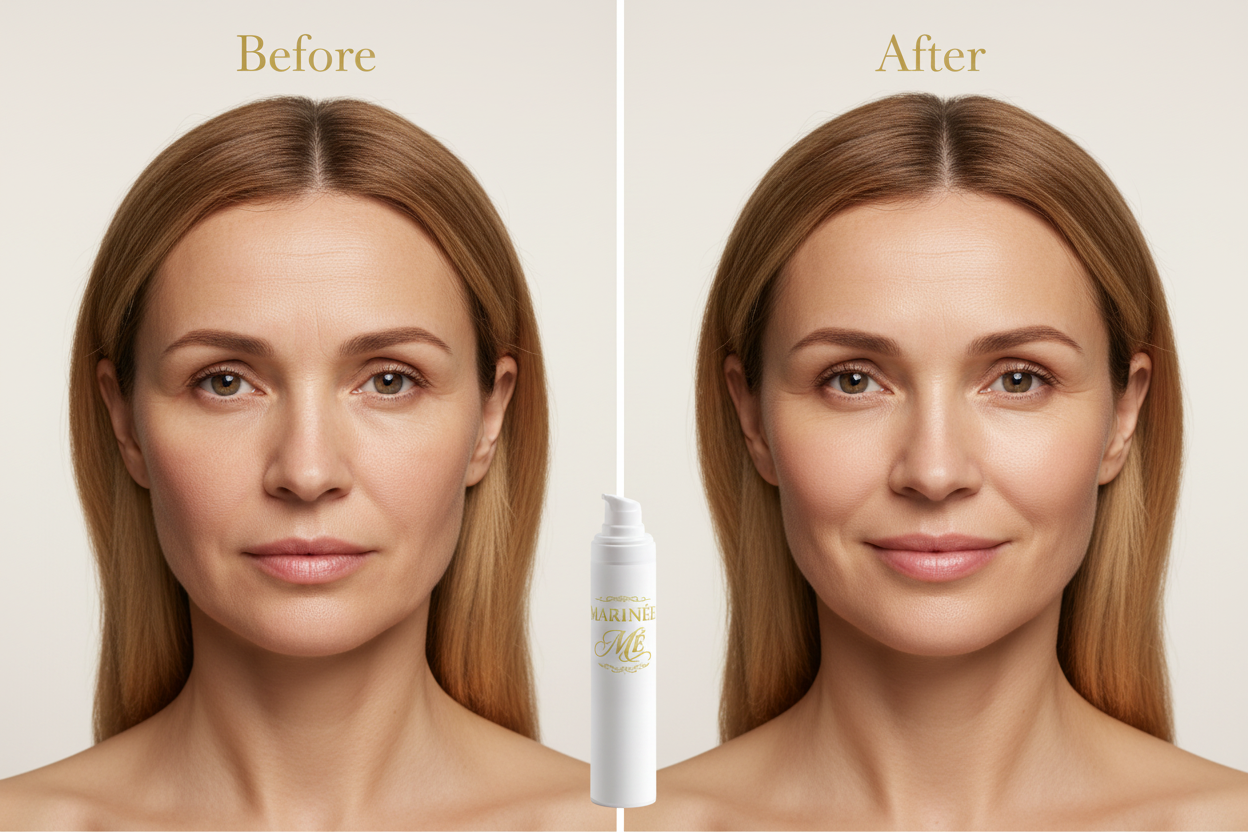 Anti-Age Day Cream – Before & After
