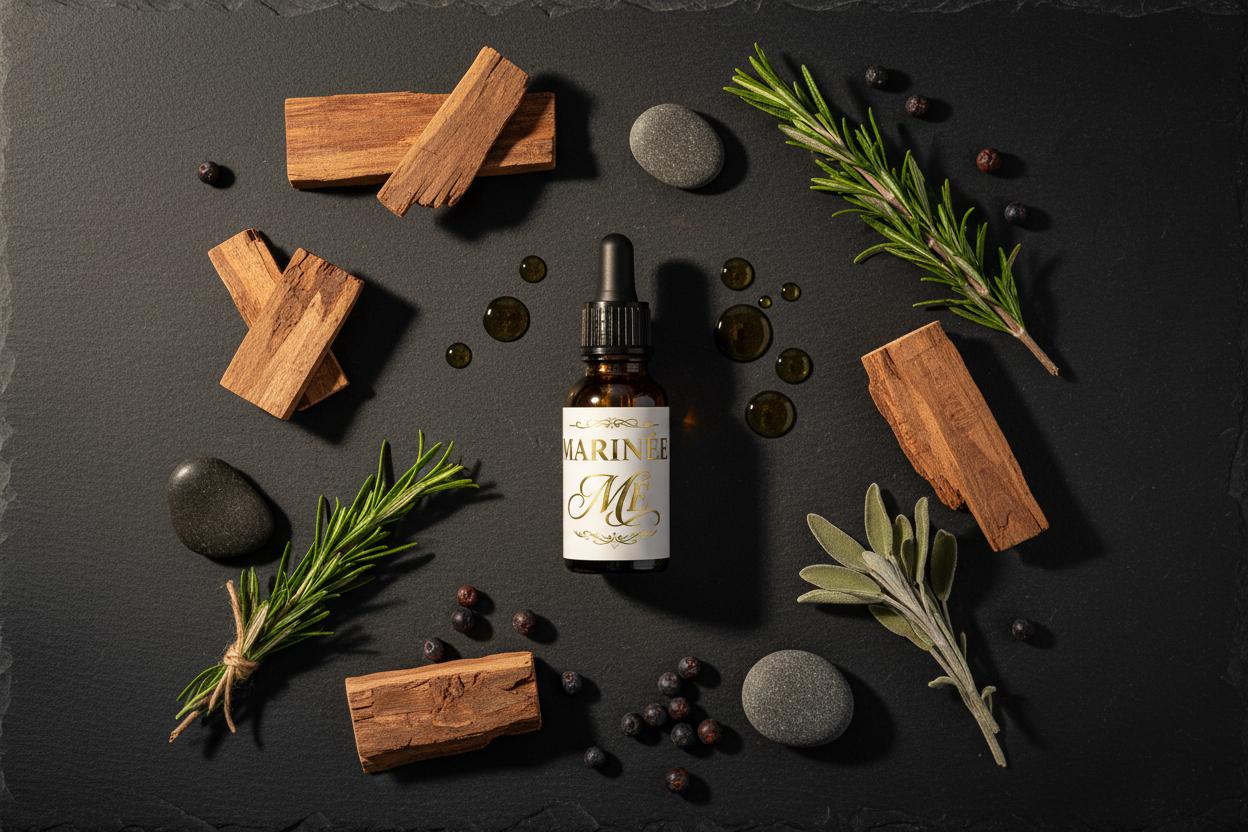 Beard Oil – Flat Lay