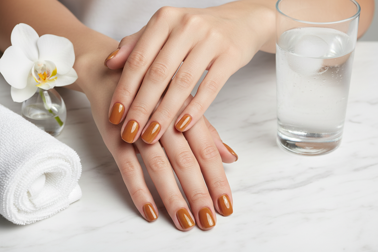 Gel Lak #54 Caramel – Lifestyle