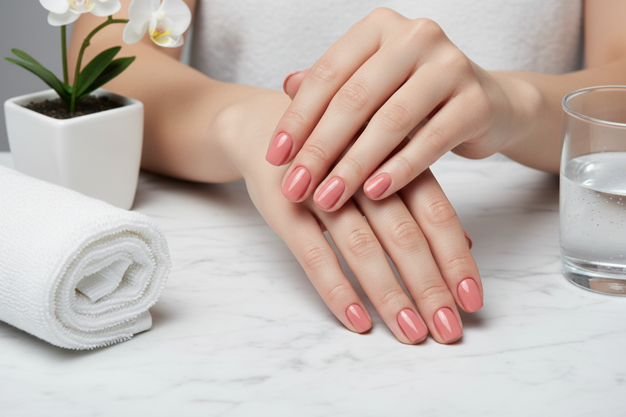 Gel Lak #63 Blush Rose – Lifestyle