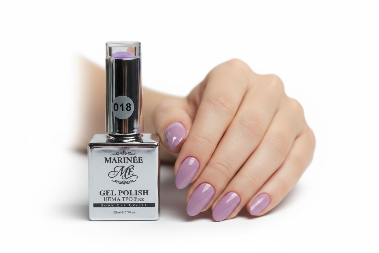 Gel Polish 018 - lila ruka