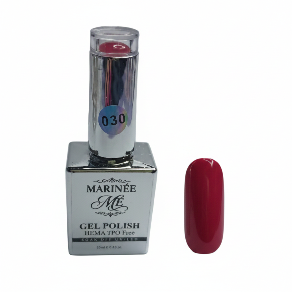Gel Polish 030 - tamno crvena tipsa