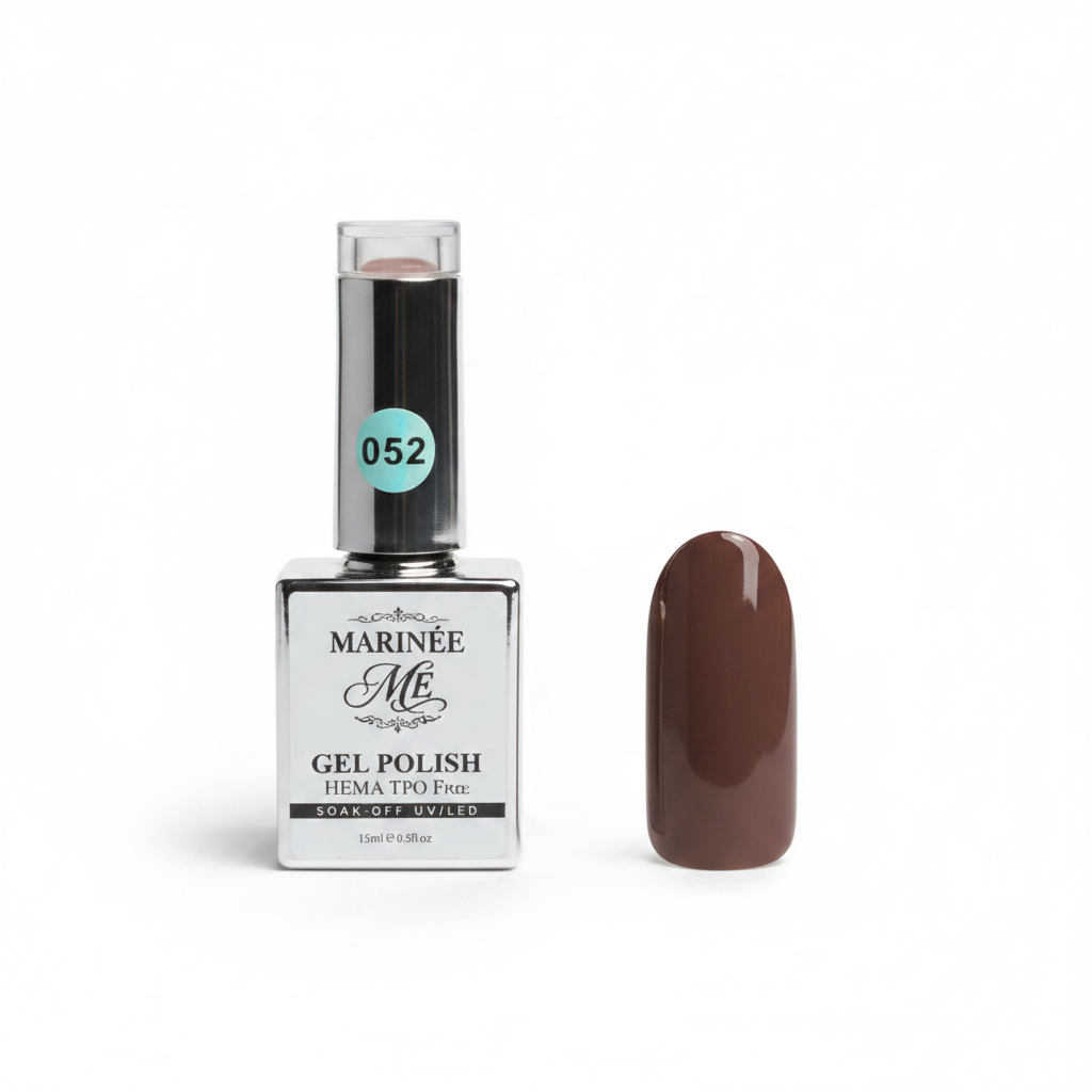 Gel Polish 052 - čokoladno smeđa tipsa