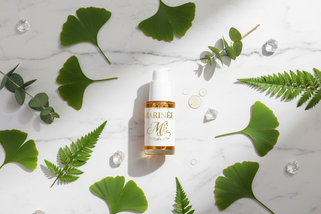 Ginkgo Gel Booster – Flat Lay