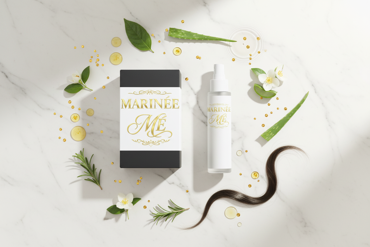 Hair Repair & Shine Duo – Flat Lay