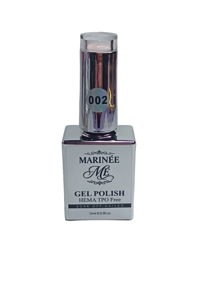 MARINÉE Gel Polish 002 Milky Rose | Trajni lak bez HEMA i TPO 15 ml UV/LED