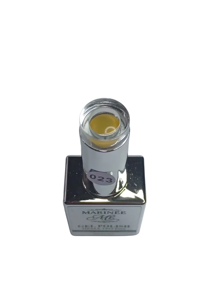 MARINÉE Gel Polish 023 Lemon Zest | Trajni lak bez HEMA i TPO 15 ml UV/LED