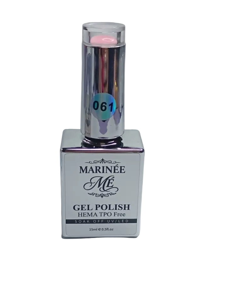 MARINÉE Gel Polish 061 Sheer Rose | Trajni lak bez HEMA i TPO 15 ml UV/LED