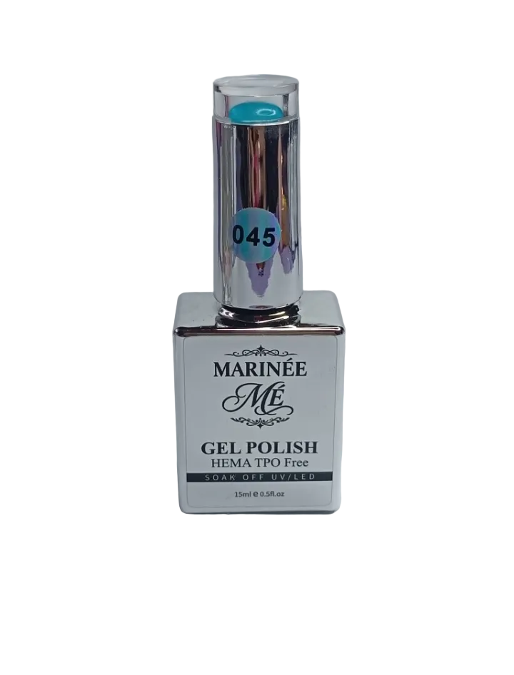 MARINÉE Gel Polish 045 Teal Lagoon | Trajni lak bez HEMA i TPO 15 ml UV/LED