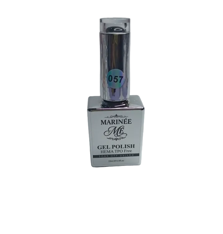 MARINÉE Gel Polish 057 Black | Trajni lak bez HEMA i TPO 15 ml UV/LED