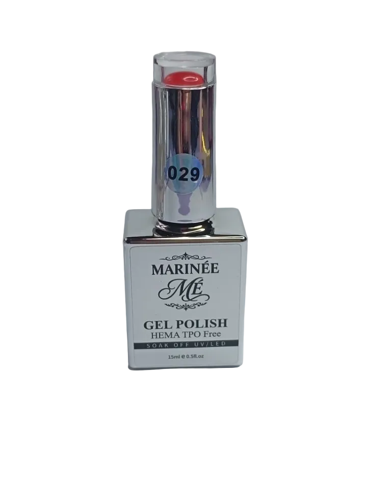 MARINÉE Gel Polish 029 Cherry Red | Trajni lak bez HEMA i TPO 15 ml UV/LED