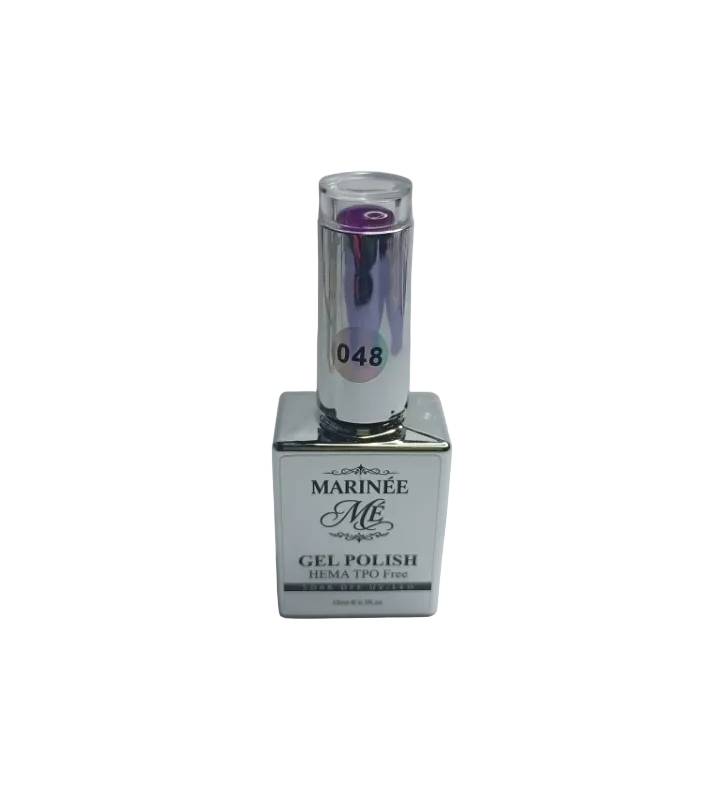 MARINÉE Gel Polish 048 Purple Violet | Trajni lak bez HEMA i TPO 15 ml UV/LED