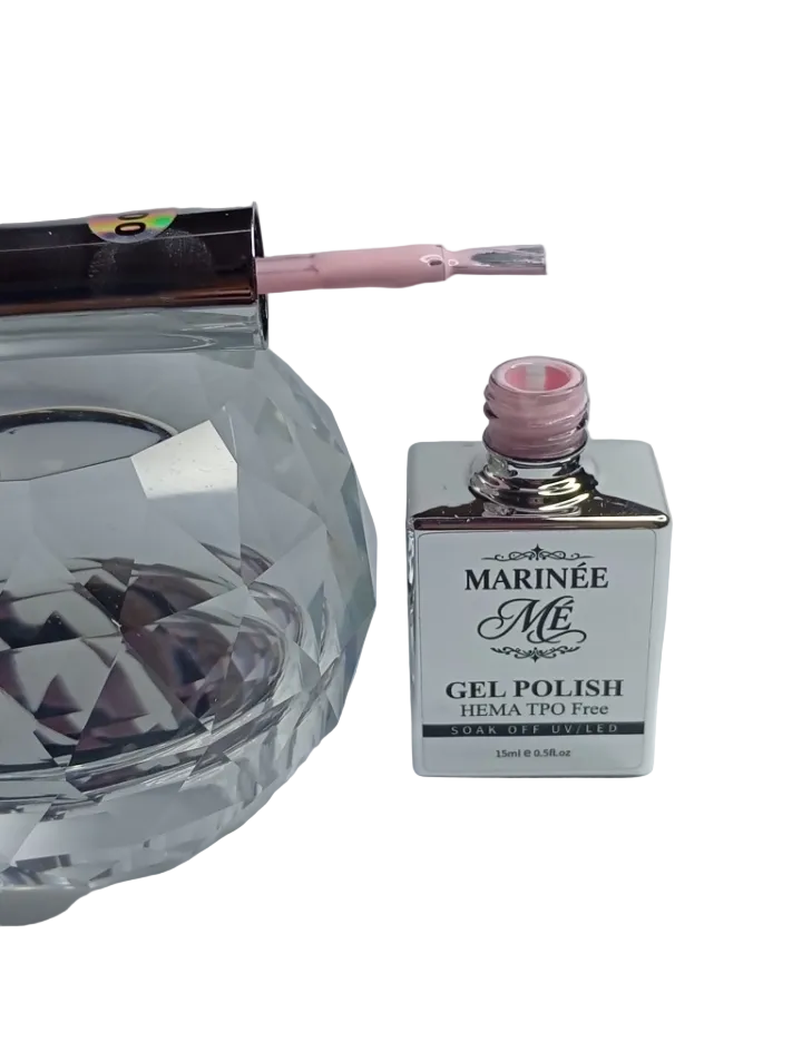 MARINÉE Gel Polish 003 Baby Pink Blush | Trajni lak bez HEMA i TPO 15 ml UV/LED
