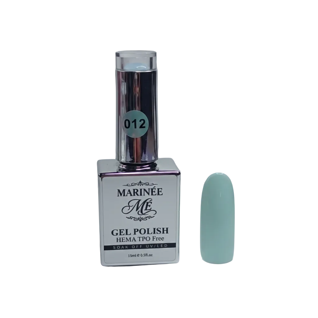 MARINÉE Gel Polish 012 Baby Blue – bočica s tipsom