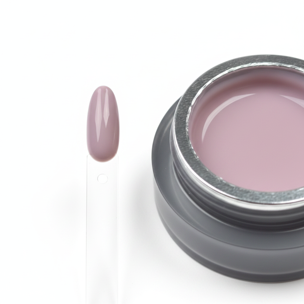 MARINÉE 3 IN 1 Builder Gel 02 Lilac Nude - nijansa na tipsi