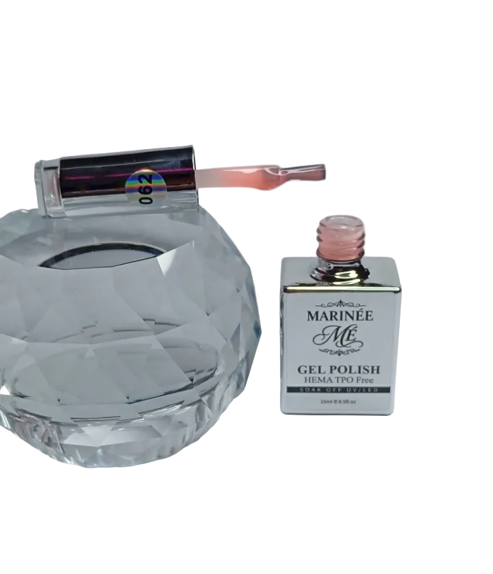 MARINÉE Gel Polish 062 Salmon Peach | Trajni lak bez HEMA i TPO 15 ml UV/LED