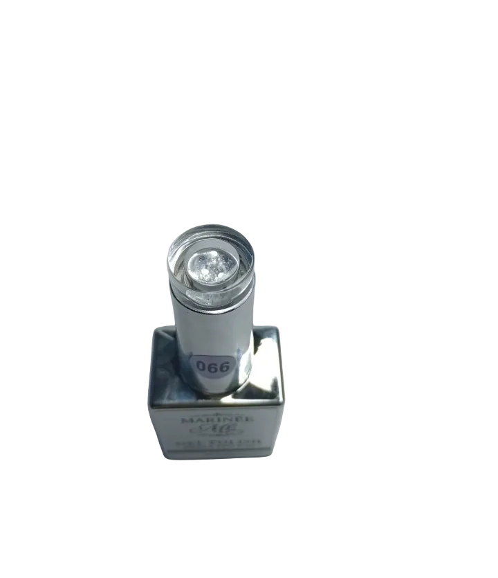 MARINÉE Gel Polish 066 Silver Glitter | Trajni lak bez HEMA i TPO 15 ml UV/LED