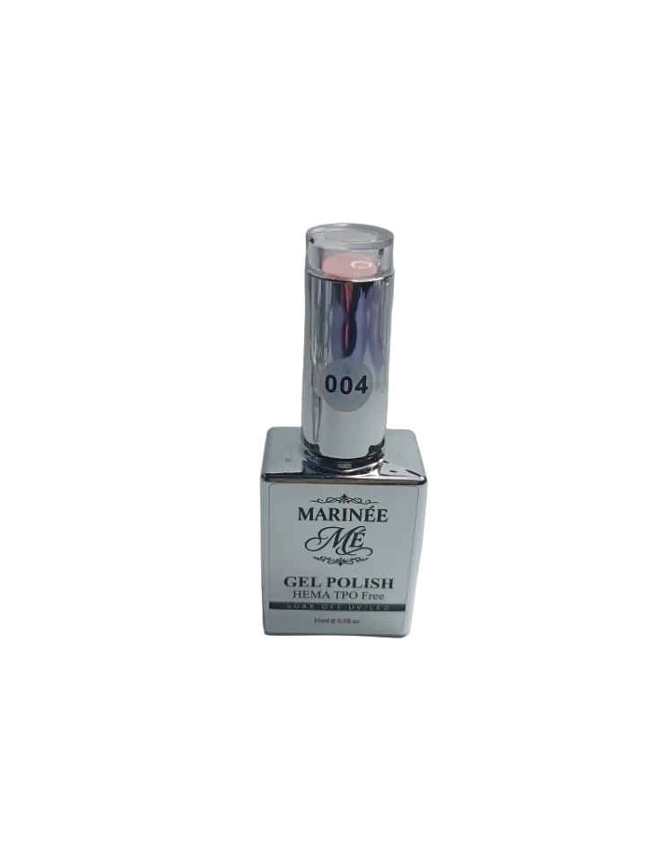 MARINÉE Gel Polish 004 Barbie Pink | Trajni lak bez HEMA i TPO 15 ml UV/LED