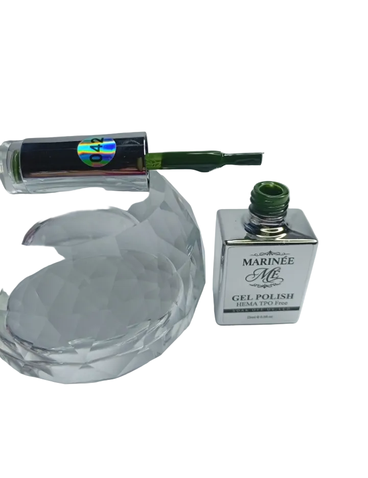 MARINÉE Gel Polish 042 Army Green | Trajni lak bez HEMA i TPO 15 ml UV/LED