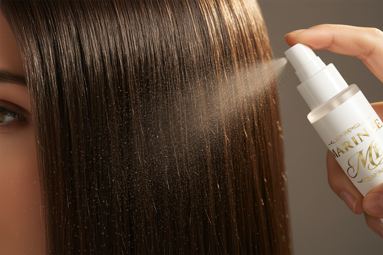 Keratin Hair Mist – Close-up