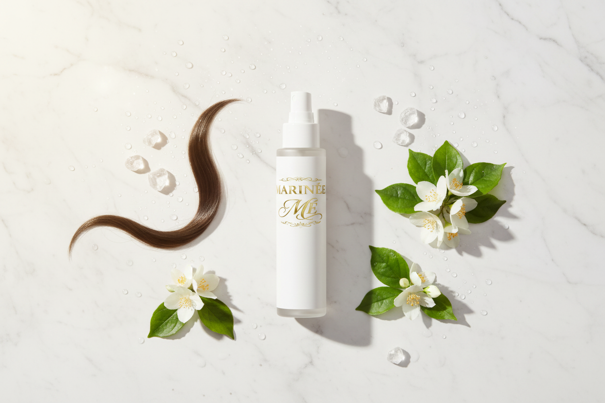 Keratin Hair Mist – Flat Lay