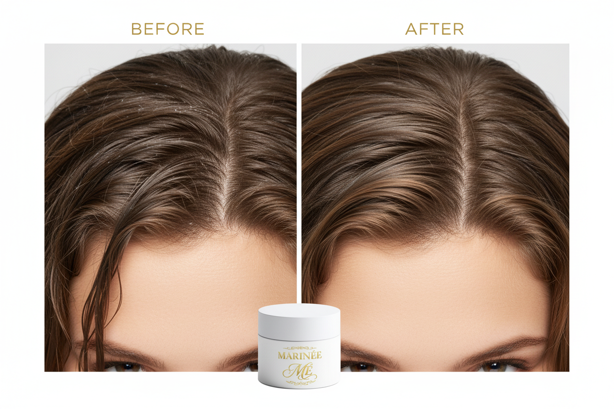 Scalp Scrub – Before & After